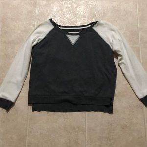 Softball style sweater